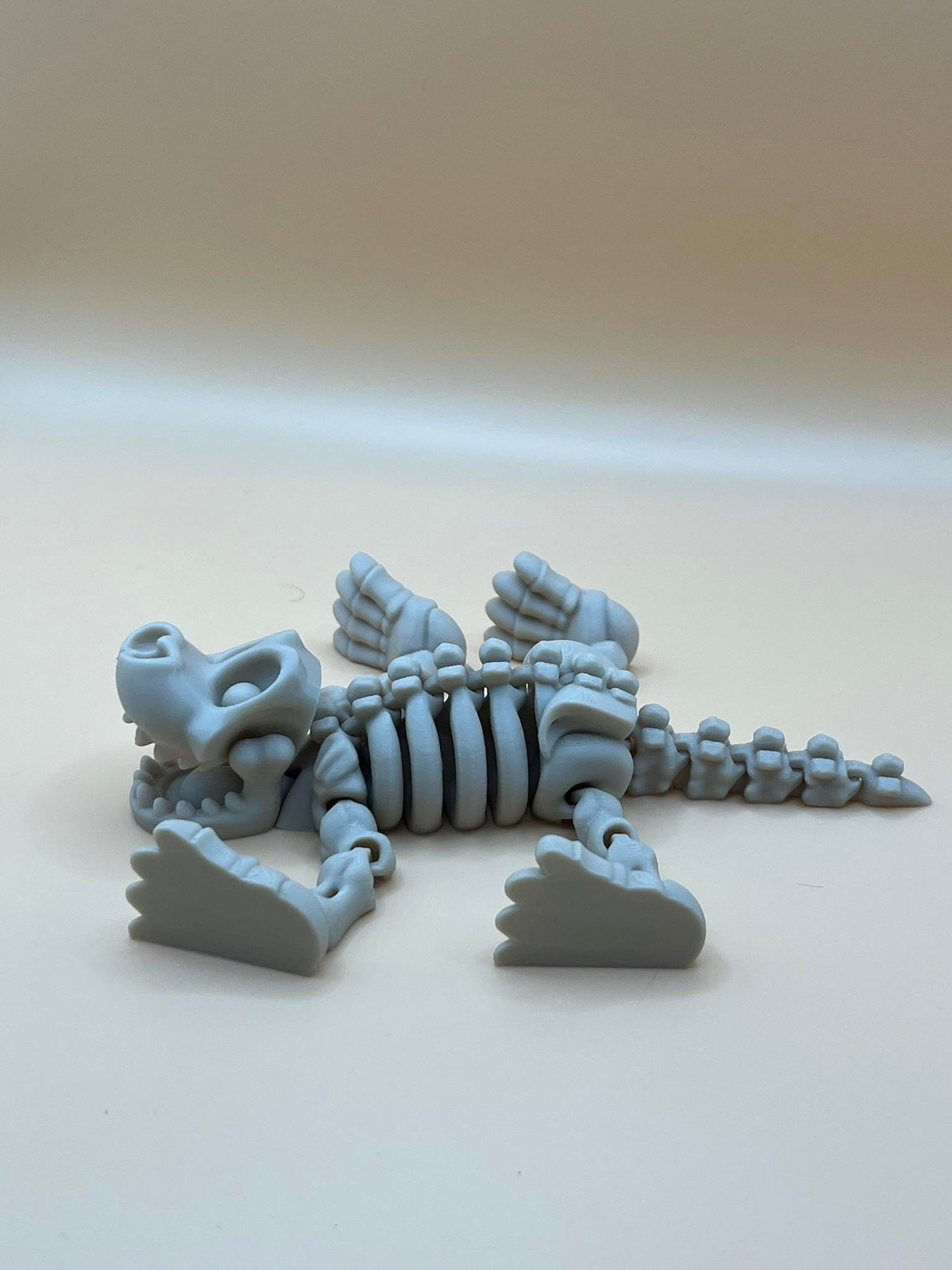 Printverse 3d printed skeleton dog figurine statue