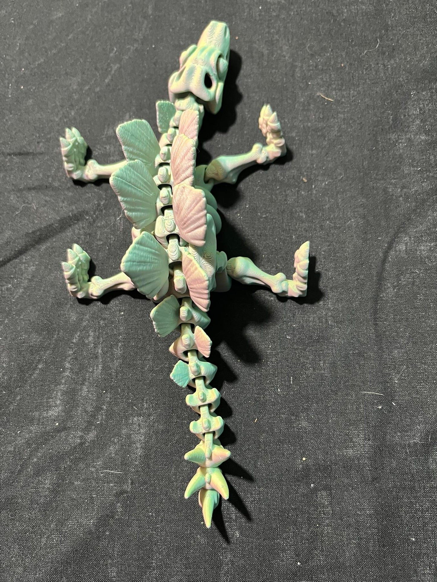 Flexi Factory Stegosaurus skeleton
