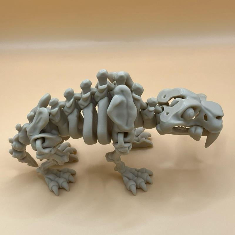 Flexi Factory sabre tooth tiger skeleton