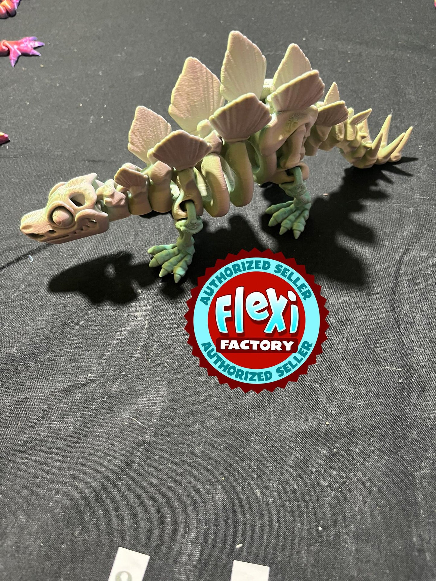 Flexi Factory Stegosaurus skeleton
