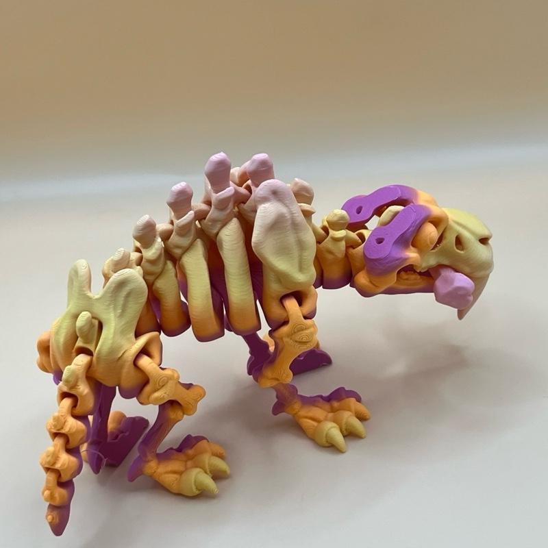 Flexi Factory sabre tooth tiger skeleton