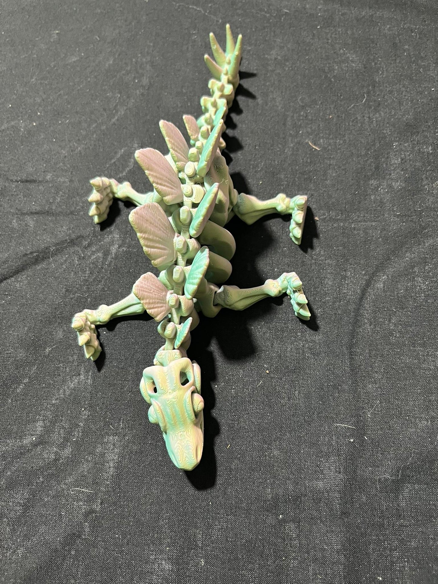 Flexi Factory Stegosaurus skeleton
