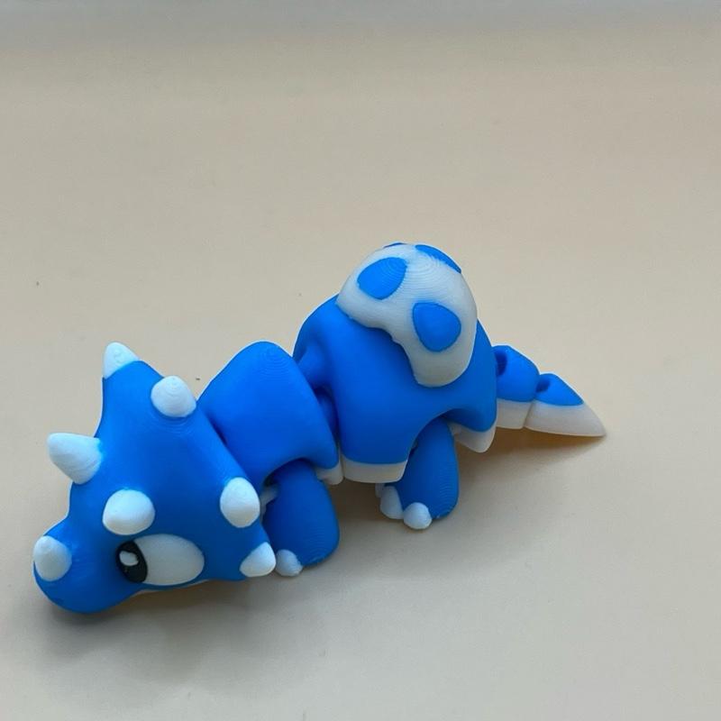 3DGOB tiny dinosaurs Trex triceratops Brontosaurus - 3d printed figurine