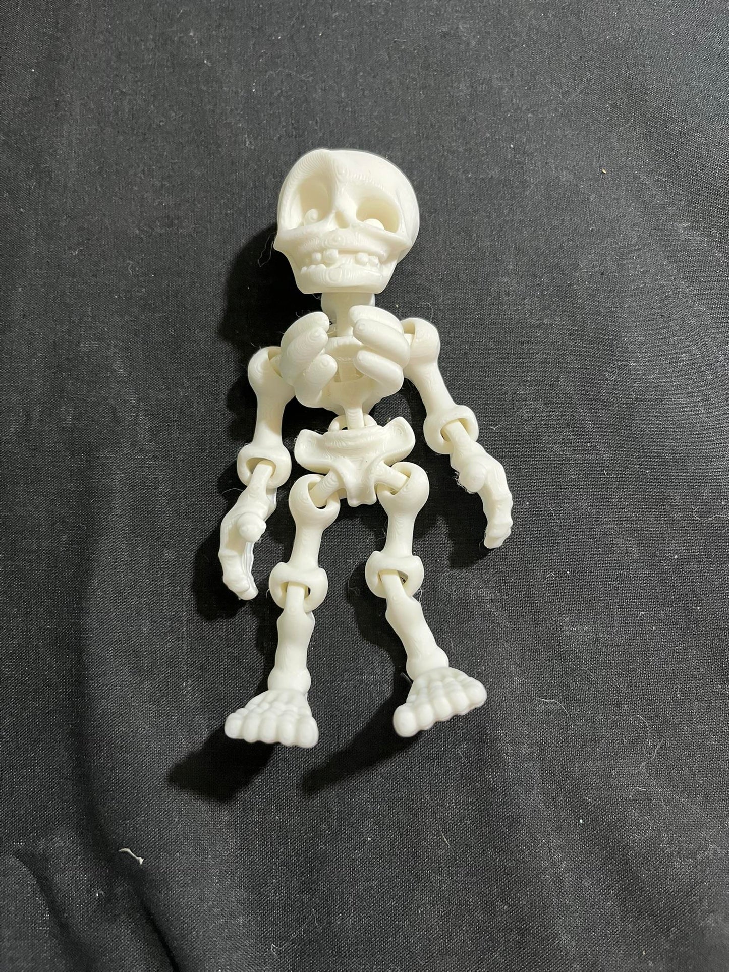 Flexi Factory Articulated Skeleton 3D Printed Figurine