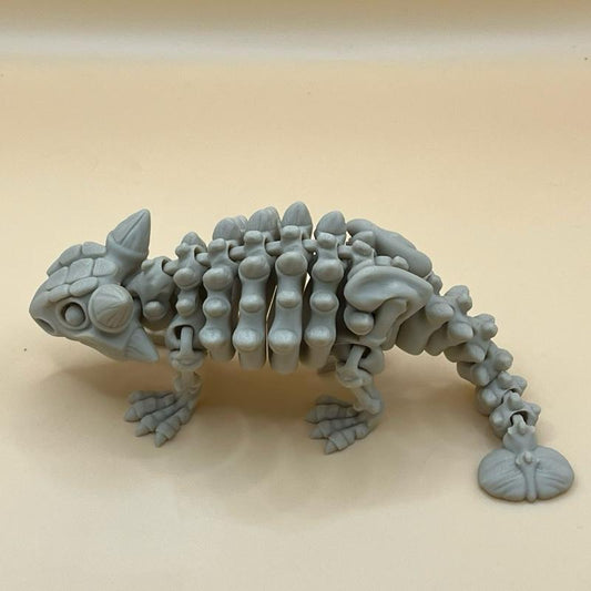 Flexi Factory ankylosaurus dinosaur skeleton