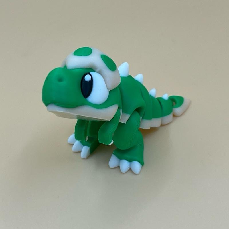 3DGOB tiny dinosaurs Trex triceratops Brontosaurus - 3d printed figurine