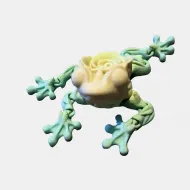 Articulated 3D Printed Fidget Frog